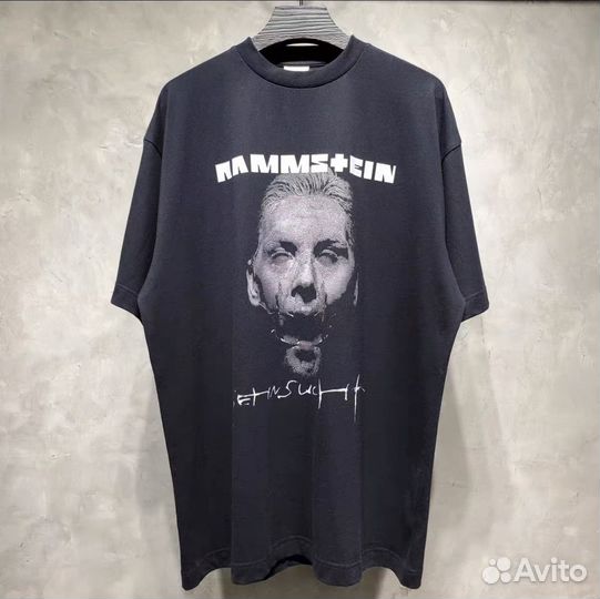 Футболка vetements rammstein