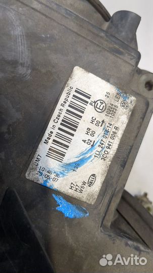 Фара (передняя) правая Volkswagen Passat 6, 2007