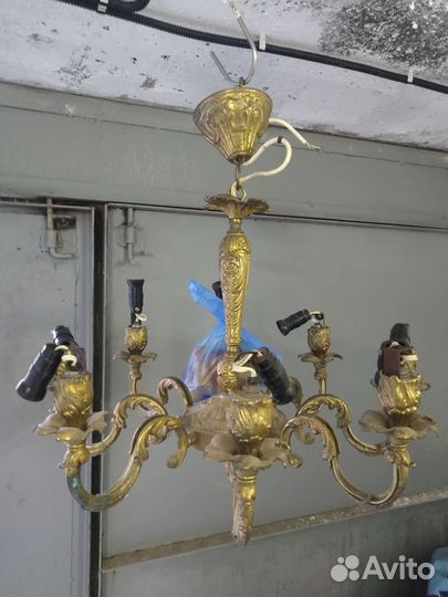 Люстра бронзовая ЗИЛ