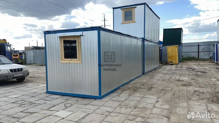 Модульный домик из блок контейнеров