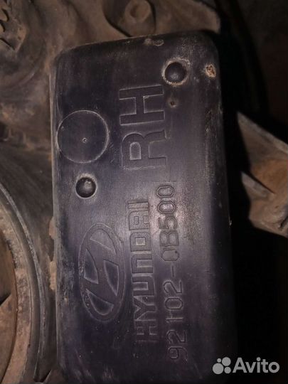 Фары Hyundai getz