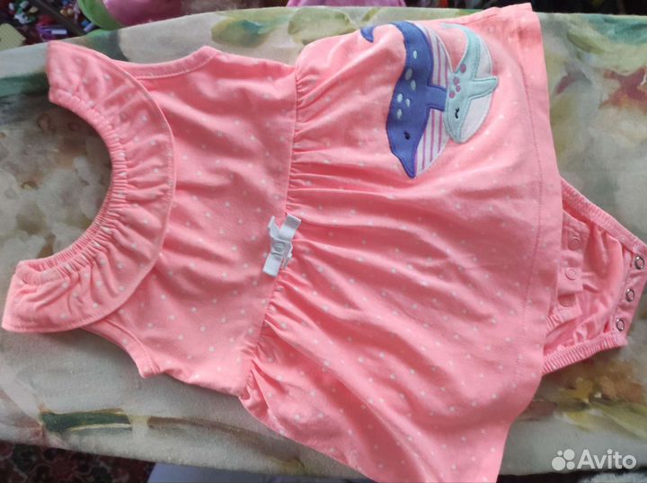 Платье боди для девочки Carter's 18 m