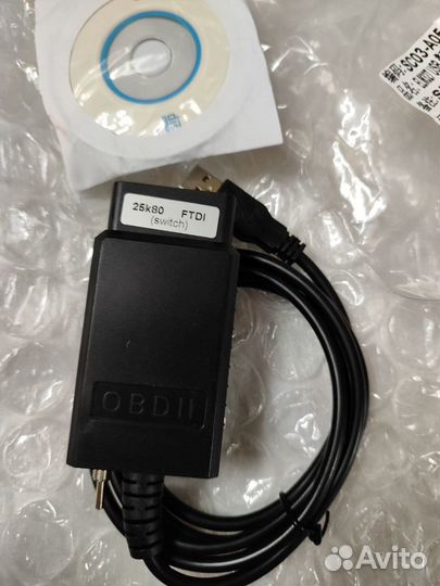 Шнур obd2 elm327