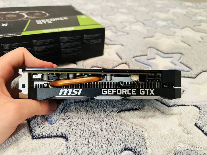 Видеокарта MSI GTX 1660 super ventus XS OC