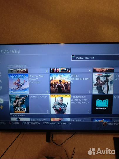 Sony playstation 4 slim 1tb с играми