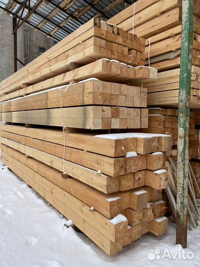 Доска обрезная 40х150х6000мм от производителя