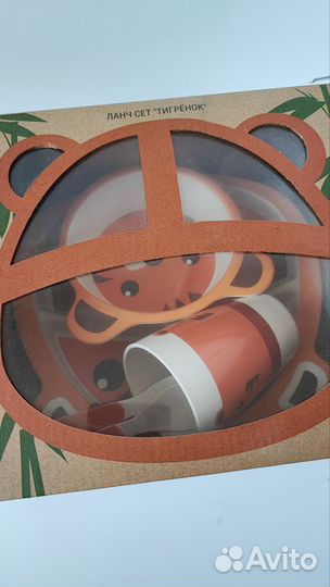 Бамбуковая посуда детская новая и керамика