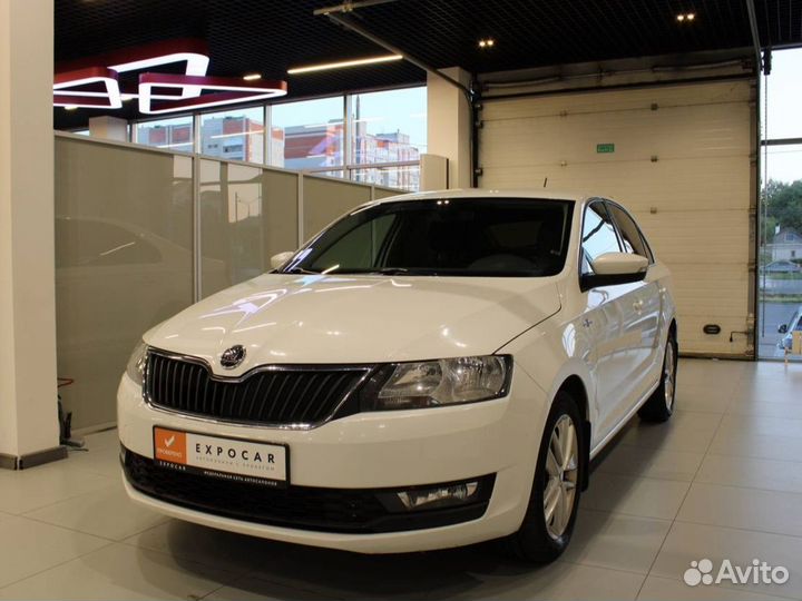 Skoda Rapid 2019 Р±РµР»С‹Р№