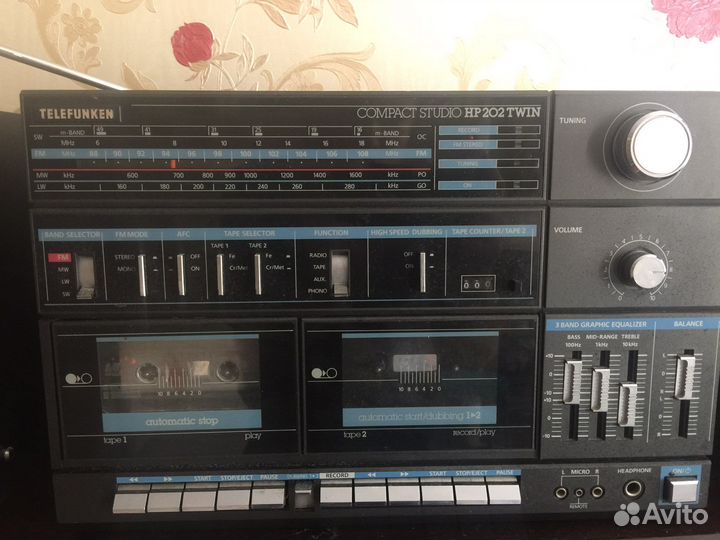 Telefunken HP 202 twin