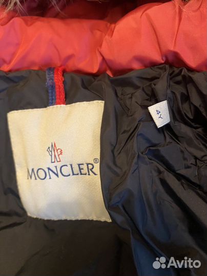 Куртка Moncler оригинал для девочки