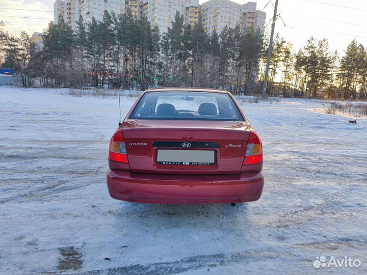 Hyundai Accent 1.5 AT, 2004, 69 000 км