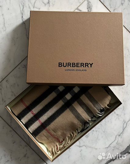 Мужской шарф burberry новый