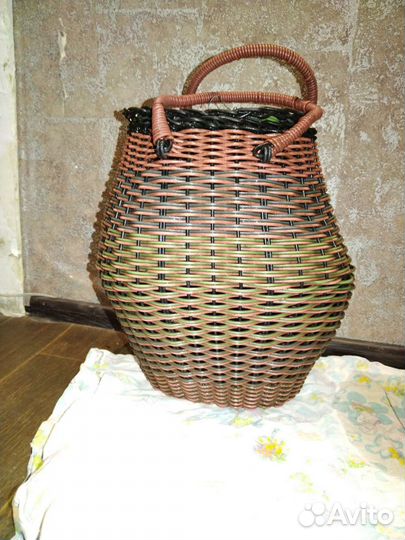 Корзина плетеная СССР