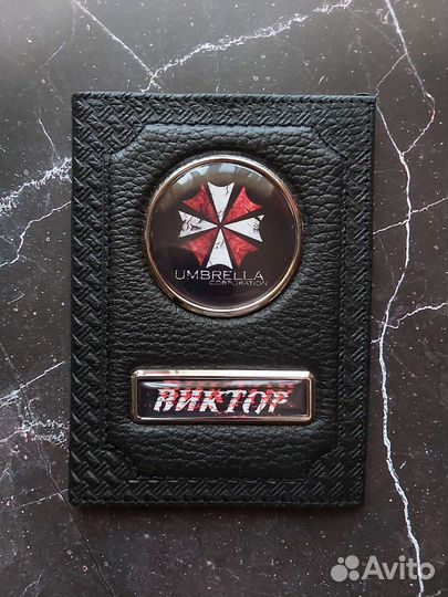 Обложка на паспорт ручной работы