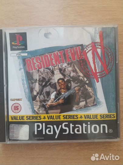 Resident evil (Value series). (PS1/PAL/Лицензия)