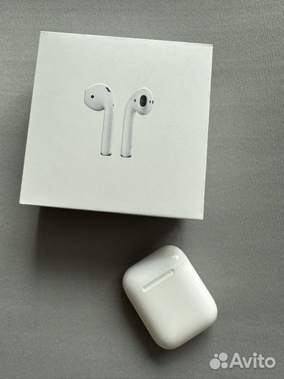 Беспроводные наушники apple airpods 2