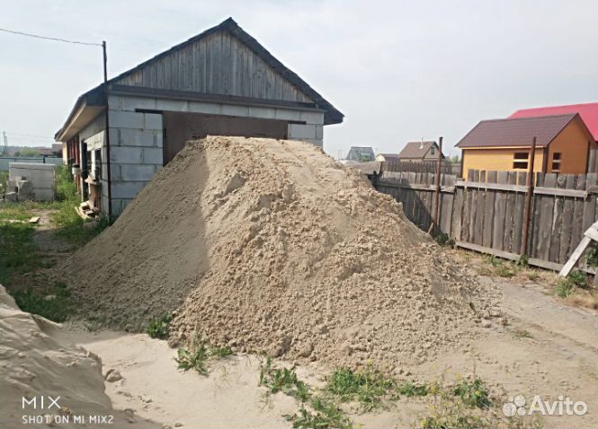 Песок строительный