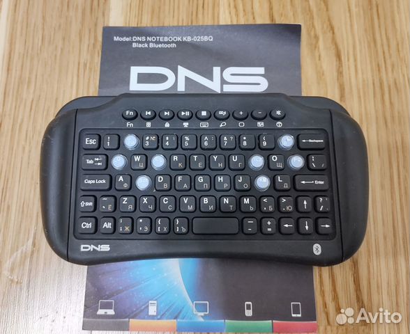 Беспроводная Bluetooth bt клавиатура DNS KB-025BQ купить в Санкт ...