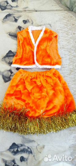 Новогодний костюм лисы