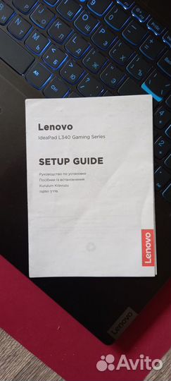 Продам ноутбук Lenovo IdeaPad L340 Gaming Series