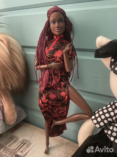 Кукла барби fashionistas #186/ шарнирное тело