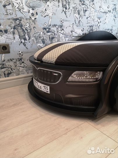 Кровать машина детская.бмв