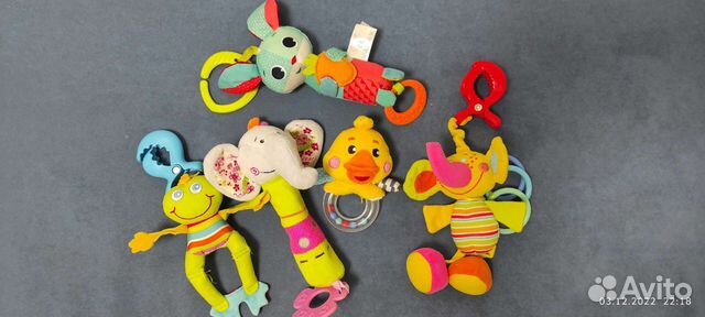 Набор игрушек для новорождённых