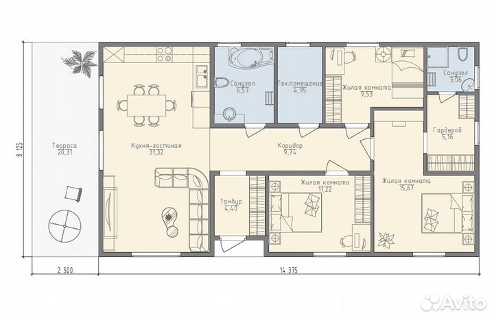 Дом из сип панелей 