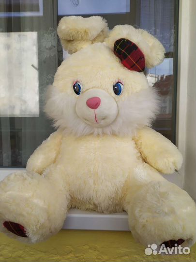 Мягкая игрушка заяц большой