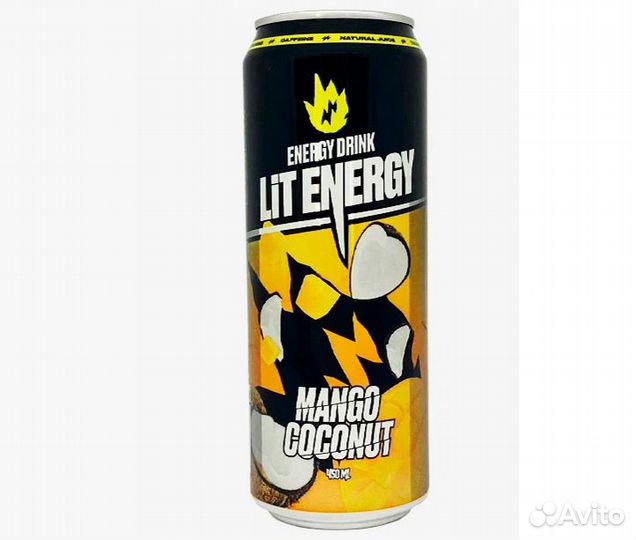Lit energy mango-coconut/ манго-кокос 0,45л