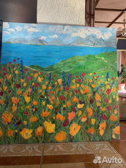 Картина, акрил, холст