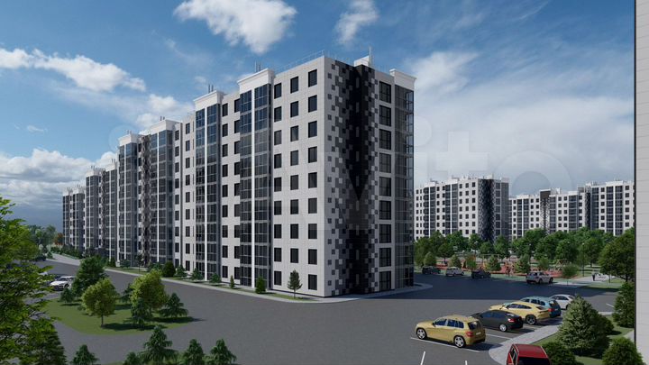 2-к. квартира, 48,9 м², 5/9 эт.