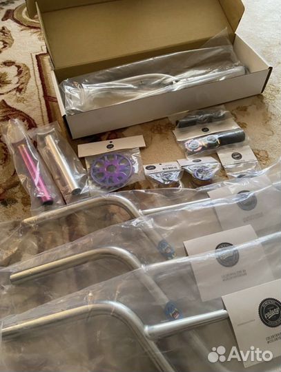 Новые детали bmx Colony. Рули, Звезды, Вилки