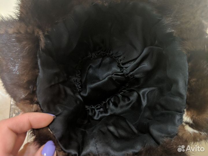 Шапка норковая