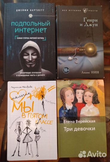 Молодежные книги и романы для девочек