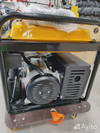 Генератор бензиновый 7.5 кВт электро-запуск
