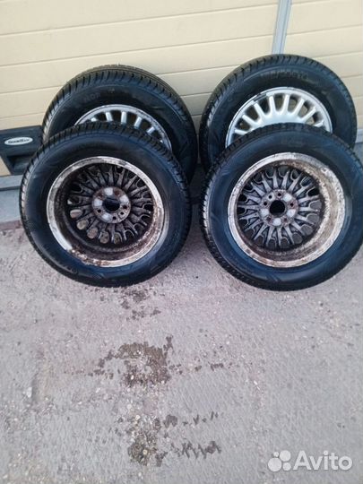 Литые диски r15 на Volvo 960