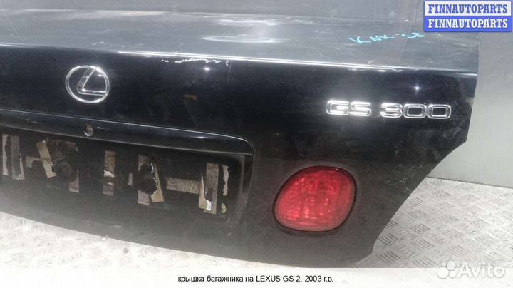 Крышка багажника Lexus GS II (S160), 2003 3.0 Бензин