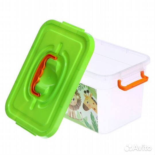 Ящик для хранения игрушек «Счастливое детство»