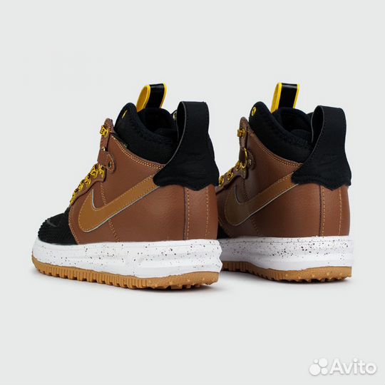 Кроссовки Nike Lunar Force 1 Duckboot Brown / Blac