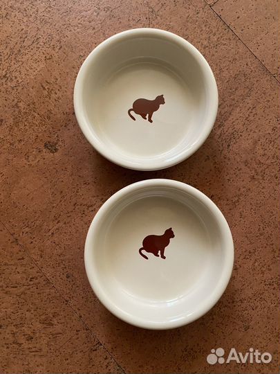 Миски для кошек керамические