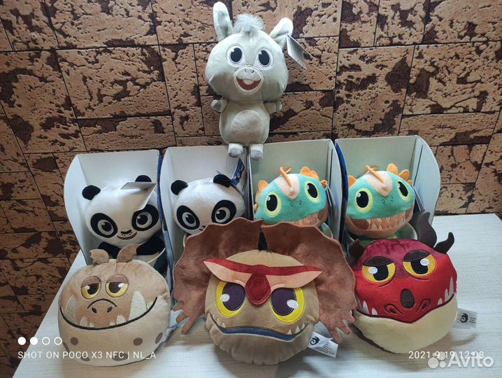 Игрушки в кружке, игрушки-подушки