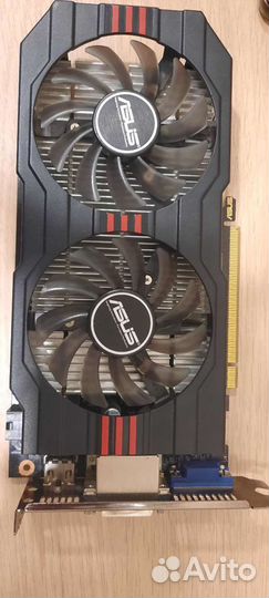 Видеокарта Asus GTX 650TI 2gb