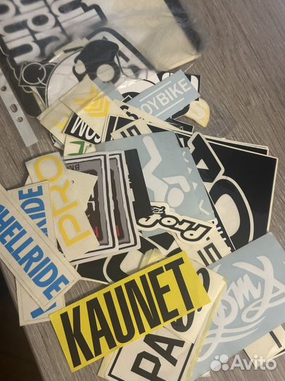 Наклейки BMX - kaunet totalbmx hellride toybike