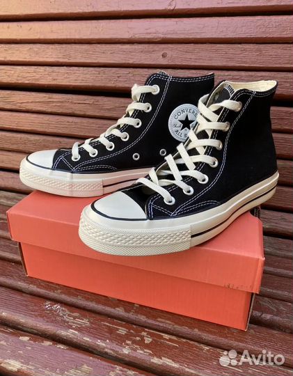 Converse Chuck Taylor 70 черные высокие