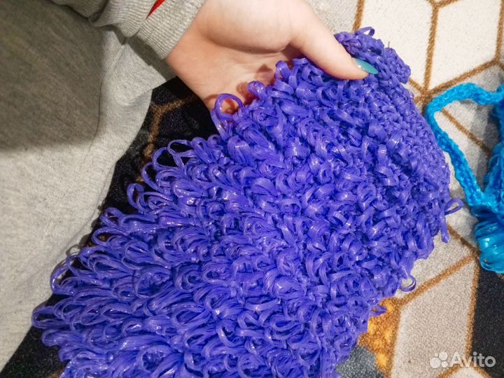 Мочалка ручной работы