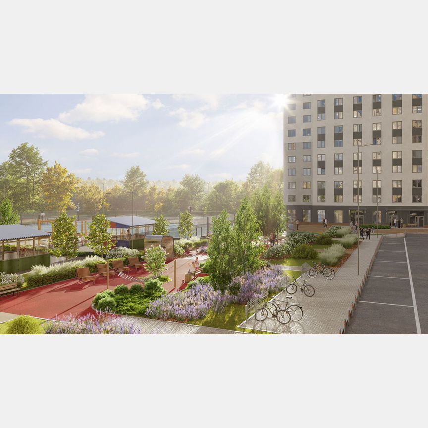 2-к. квартира, 53,2 м², 4/21 эт.