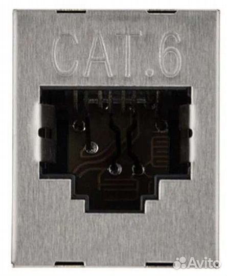Проходной адаптер Rexant RJ-45 8P8C FTP cat.6