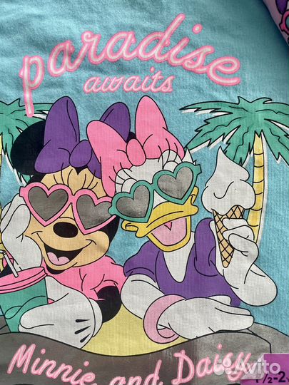 Primark футболка и шорты 92 см