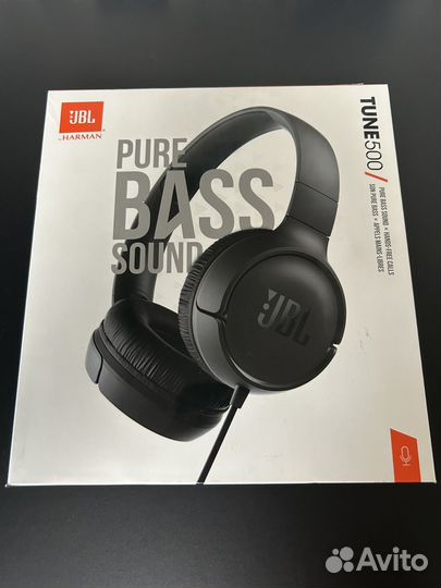 Проводные наушники jbl t500